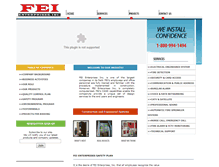 Tablet Screenshot of feienterprises.com